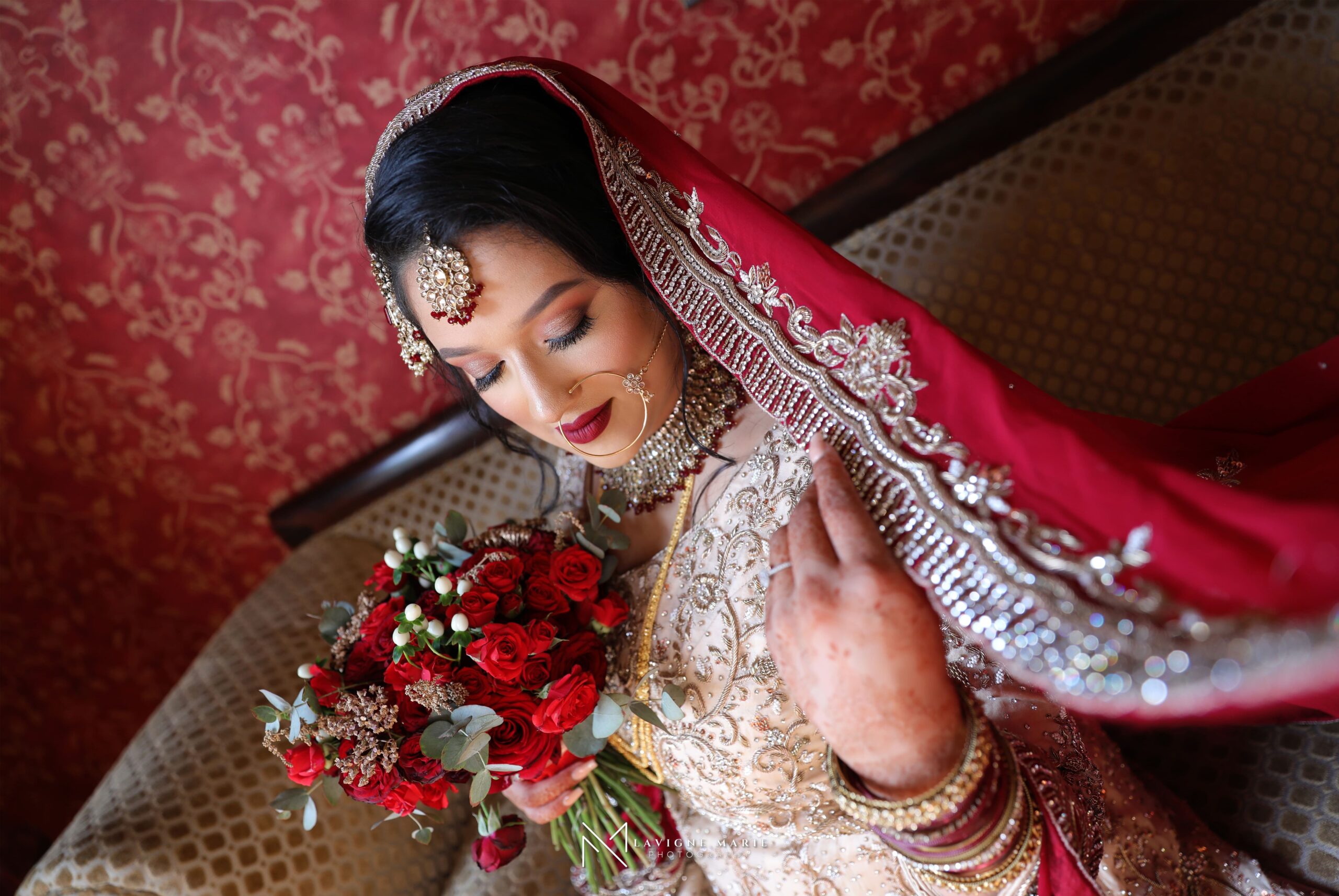 Bride portrait at Fennes Manor House Essex captured during elegant wedding photography session